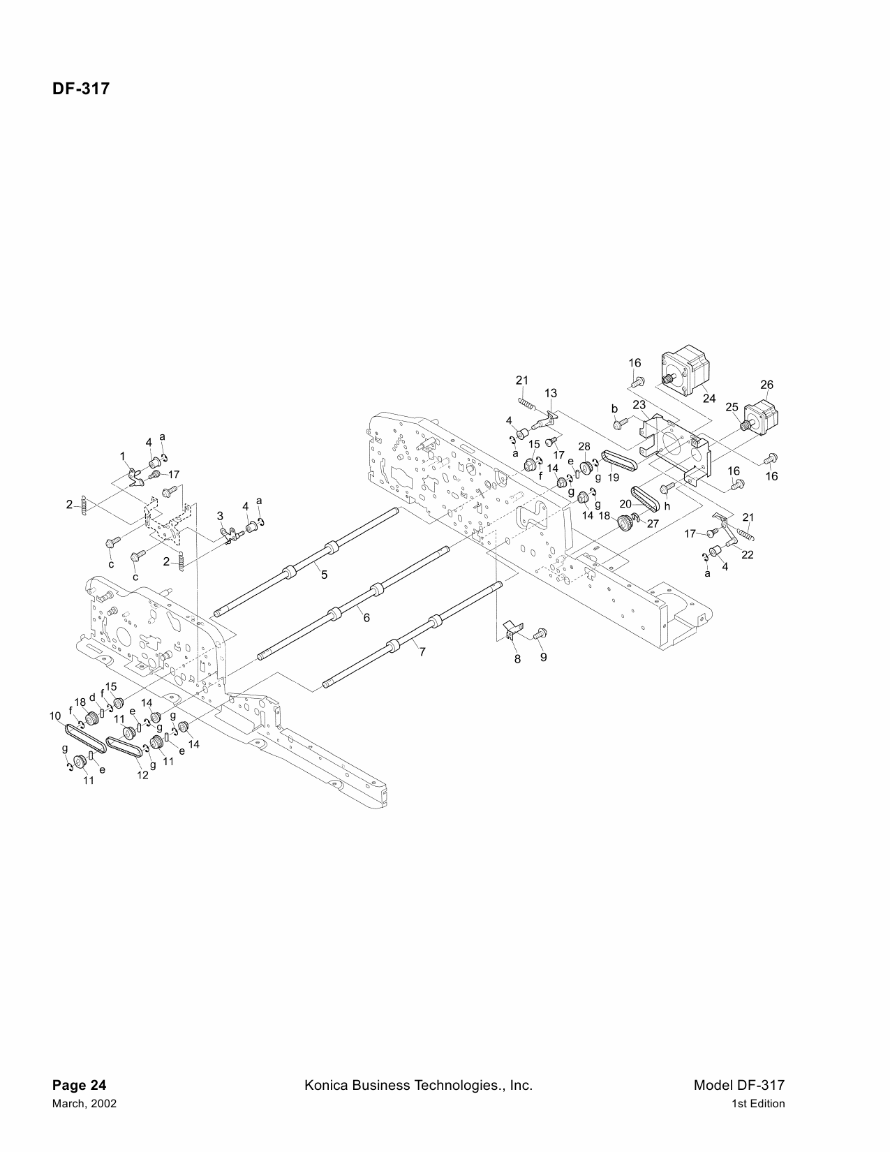 Konica-Minolta Options DF-317 Parts Manual-5